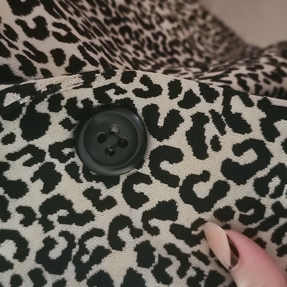 Zara Leopard Print Blazer - Picture 5 of 6